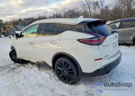 2020 Nissan Murano Platinum from USA, damaged, VIN 5N1AZ2DS9LN136275